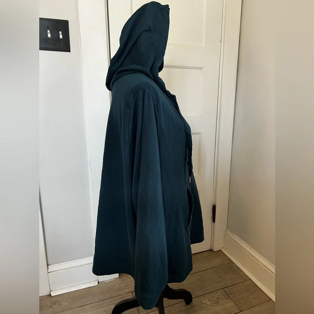 Old Navy Loose Cross-Front French-Terry Hoodie - Size 2X - Picture 9 of 10